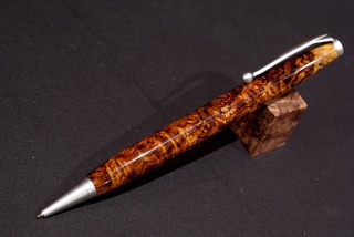 Modified Slimline pen in Honduras Rosewood Burl