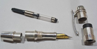 Silver Pen Parts